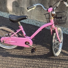 値下げ！早い方優先！子供用自転車！18インチ！の画像