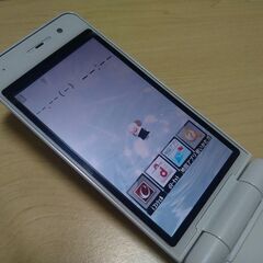 美品 ドコモ FOMA P-01E ガラケー 白ロムの画像