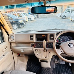 走行13.7万 パワーウィンドウ キーレス ETC エブリイ 車検2年 Bカメラ ドラレコの画像