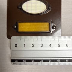 ラベルプレート4個の画像