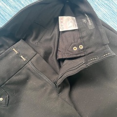 美品【COMME CA ISM】コムサイズム ブラックパンツ 日本製　Sサイズの画像