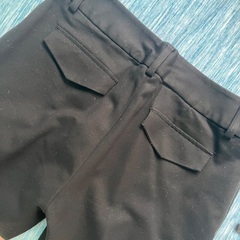 美品【COMME CA ISM】コムサイズム ブラックパンツ 日本製　Sサイズの画像