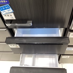 【家電6ヶ月保証】AQUAの2021年製　4ドア冷蔵庫　368Lの画像