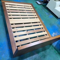 ACTUS アクタス FB ベッドラダー ベッドフレーム SD セミダブル★美品★オシャレの画像