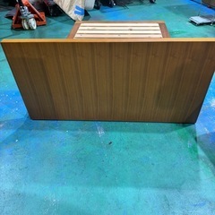 ACTUS アクタス FB ベッドラダー ベッドフレーム SD セミダブル★美品★オシャレの画像