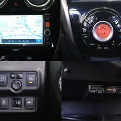 ニッサン　ノートX Vセレクション プラスセーフティ！純正７インチナビ　フルセグテレビ　バックカメラ　Bluetooth　スマートキー　プッシュスタート　ETC等の画像