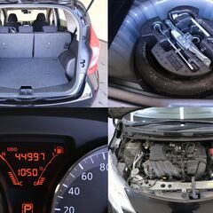 ニッサン　ノートX Vセレクション プラスセーフティ！純正７インチナビ　フルセグテレビ　バックカメラ　Bluetooth　スマートキー　プッシュスタート　ETC等の画像