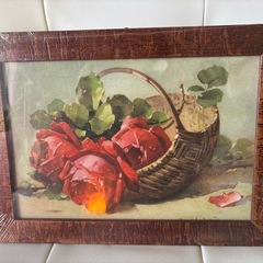 イタリー製　絵画３点セット　アンティーク風　の画像