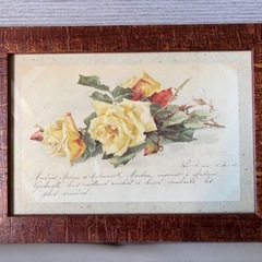 イタリー製　絵画３点セット　アンティーク風　の画像