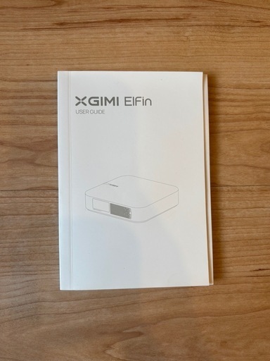 小型フルHDプロジェクター XGIMI Elfin　コンパクトで使いやすい