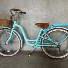 NO.73 子供自転車 DAIWA CYCLE  Silver ring Cute シルバーリングキュート 24インチの画像