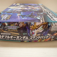☆▲【未組立】　バンダイ　趙雲ダブルオーガンダム コマンドパッケージ　SDW HEROES　ガンダム　プラモデル　ガンプラの画像