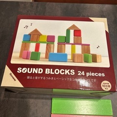 sound  blocks 24pieces 振ると音がする積み木の画像