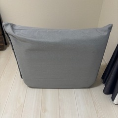 ドウシシャ 座椅子 一人掛けソファー ゆったりワイド大きい 洗えるカバー付き 42段階リクライニング 背もたれ ハイバック 180度フラット可能 寝れる 姿勢安定 立体形状座面 19cm肉厚クッション あぐら座椅子 大きい AKDZ-LGYの画像