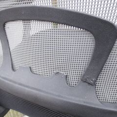 ■メッシュチェア　肘付き　事務椅子　№55236681の画像