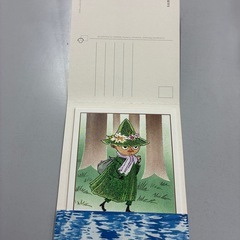 【海外のお土産　ムーミン谷の仲間達ポストカード】の画像