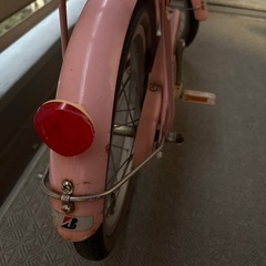 16インチ　自転車ピンクの画像