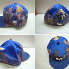 ☆▲ニューヨーク・ヤンキース　59FIFTY　SNAPBACK　キャップ　夜景デザイン　帽子　野球　ヤンキース　ニューエラ　2個セット　iの画像