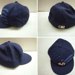 ☆▲ニューヨーク・ヤンキース　59FIFTY　SNAPBACK　キャップ　夜景デザイン　帽子　野球　ヤンキース　ニューエラ　2個セット　iの画像