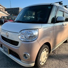 【支払総額22万円】可愛い軽自動車！ムーヴキャンバス車検令和8年...