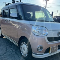 【支払総額22万円】可愛い軽自動車！ムーヴキャンバス車検令和8年10月即日納車OKフルセグTVスマートアシストの画像