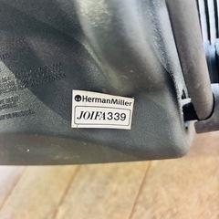 HermanMiller JOIFA339 アーロンチェア オフィスチェア 回転チェア 事務用品 オフィス 難ありの画像