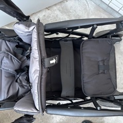 二回使用のみ　二人乗りベビーカー！日曜まで値引き！の画像