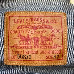 A-803【リユースのサカイ野々市店】ジモティ来店特価‼ LEVI’S リーバイス デニムジャケット インディゴ 506XX ブルーの画像