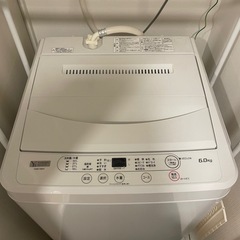 6kg洗濯機【2022年製】収納棚付きの画像