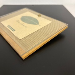 木製フォトフレーム　 リーフカード　の画像