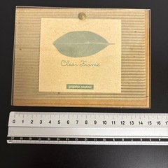 木製フォトフレーム　 リーフカード　の画像