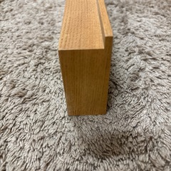 無印良品　壁につけられる家具　長押44cm オークの画像