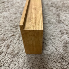 無印良品　壁につけられる家具　長押44cm オークの画像