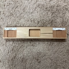 無印良品　壁につけられる家具　長押44cm オークの画像