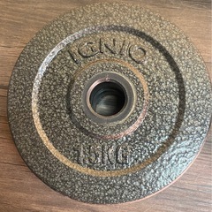 ※ ダンベル　IGNIO イグニオ　シャフト　バーベルプレート　計8KGの画像
