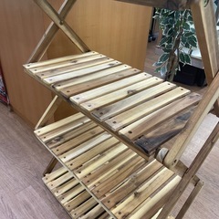 ☆ドリーム荒牧店☆ジモティー割引有☆【クリーニング済み】キャプテンスタッグ/4段収納ラックの画像