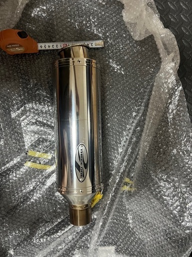 ジェンマ250 ジキル　スリーワンマフラー　音量調整　バッフル　サイレンサー