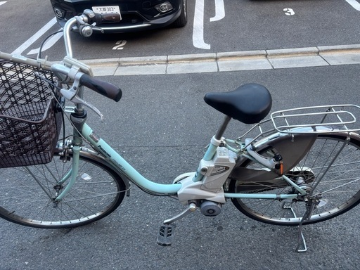Panasonic ビビ・DX 水色 電動アシスト自転車