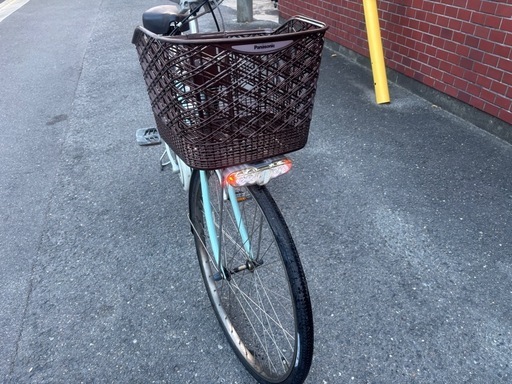 オンライン Panasonic ビビ・DX 水色 電動アシスト自転車