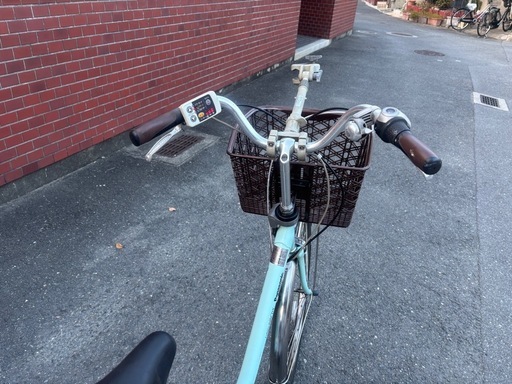 Panasonic ビビ・DX 水色 電動アシスト自転車