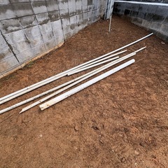 塩ビパイプ　配管の画像