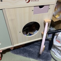 木製キッチンの画像