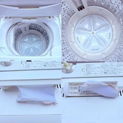 【❗️✨稼動品✨❗️】✨簡易清掃・動作確認済❗️ 6.0kg洗濯機 RORO YWM-T60L（2025年製） 割れあり 現状品✨の画像