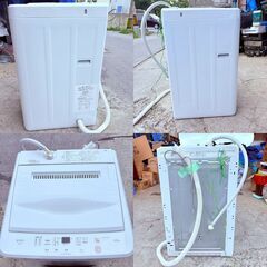 【❗️✨稼動品✨❗️】✨簡易清掃・動作確認済❗️ 6.0kg洗濯機 RORO YWM-T60L（2025年製） 割れあり 現状品✨の画像