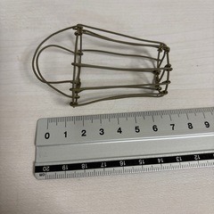 針金のカゴ3個の画像