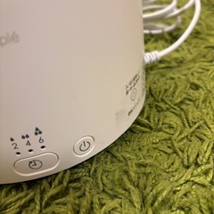 ほぼ使用していません！加湿器（アロマトレー未使用）の画像