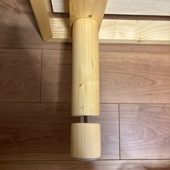 ベッドフレーム　ダブルの画像