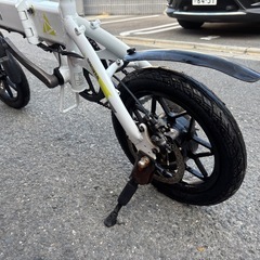 DOHIKER 電動アシスト自転車 ホワイト　ディスクブレーキの画像