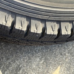 ブリヂストン スタッドレスタイヤ＆ホイールセット 165/R13 LT ♪2023年製と2018年製の画像