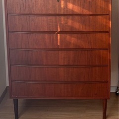 北欧　ヴィンテージ　チェストの画像